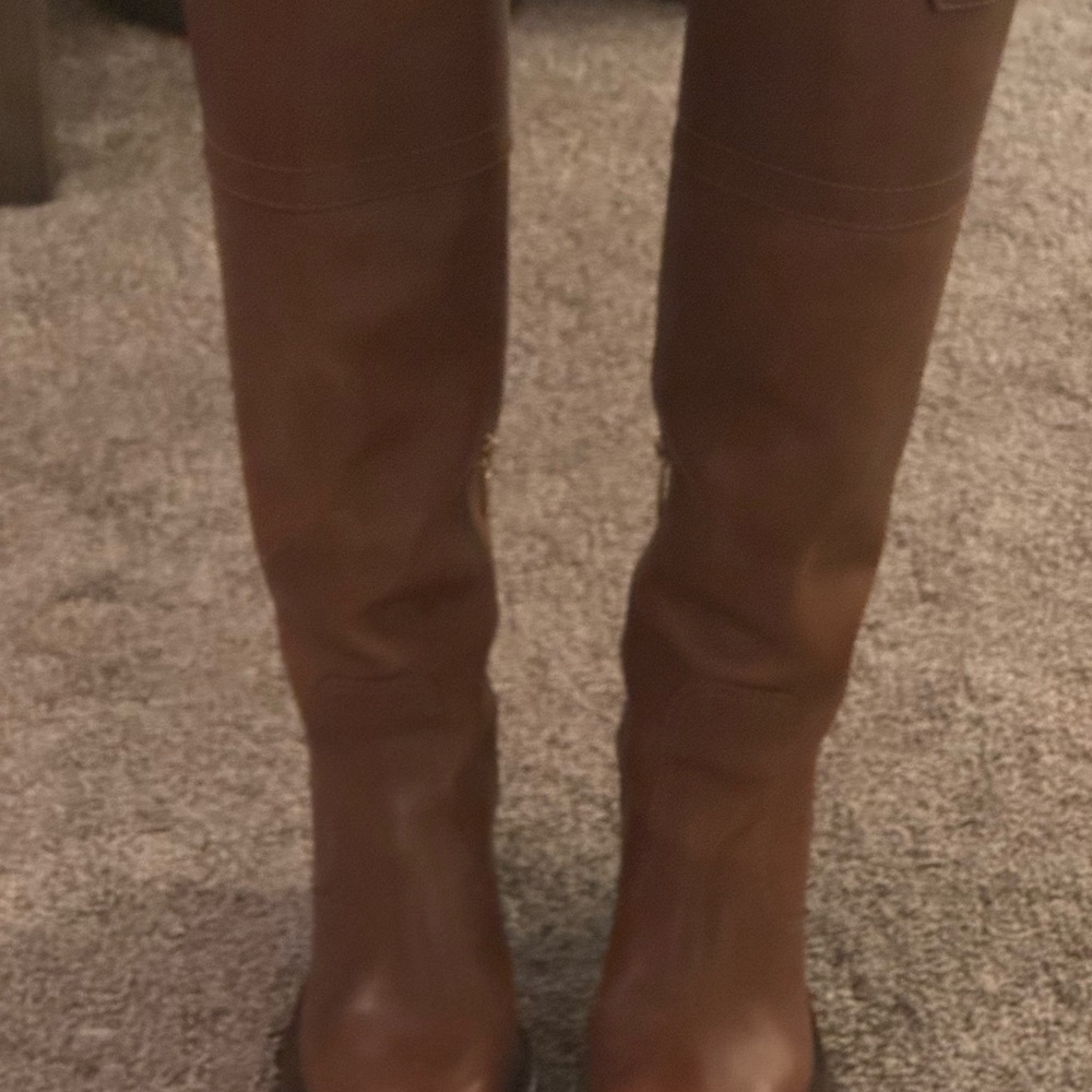 Tory Burch Brown Heeled Boots- 6.5.  Like new! - Picture 3 of 15